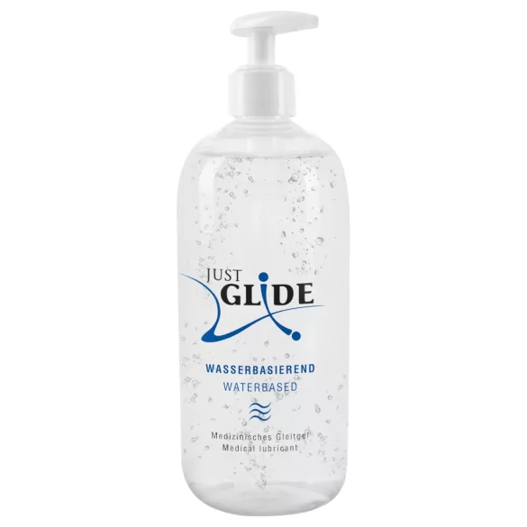 Just Glide - vandbaseret glidecreme - 500ml