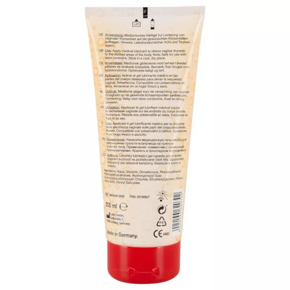 flutschi - glidecreme - original - amber - 200ml