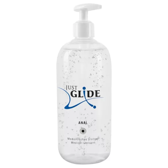 Just Glide Anal - anal glidecreme - vandbaseret - 500ml