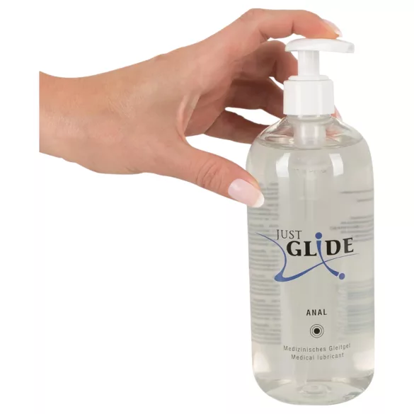 Just Glide Anal - anal glidecreme - vandbaseret - 500ml