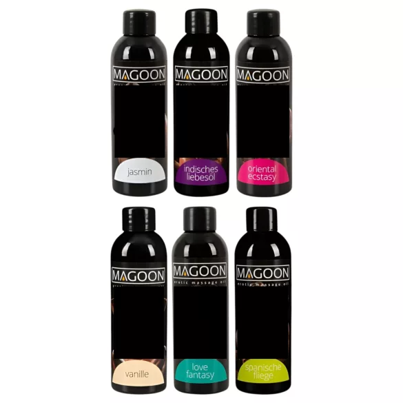 Magoon - massageoliesæt - 6 stk 100ml