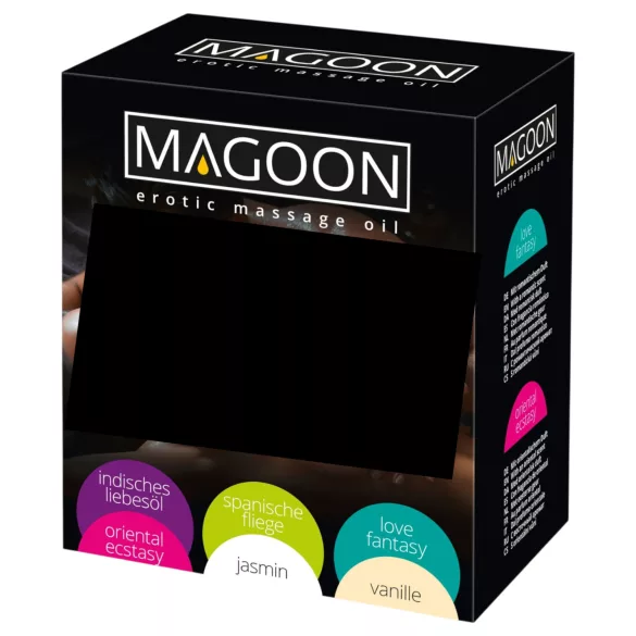 Magoon - massageoliesæt - 6 stk 100ml