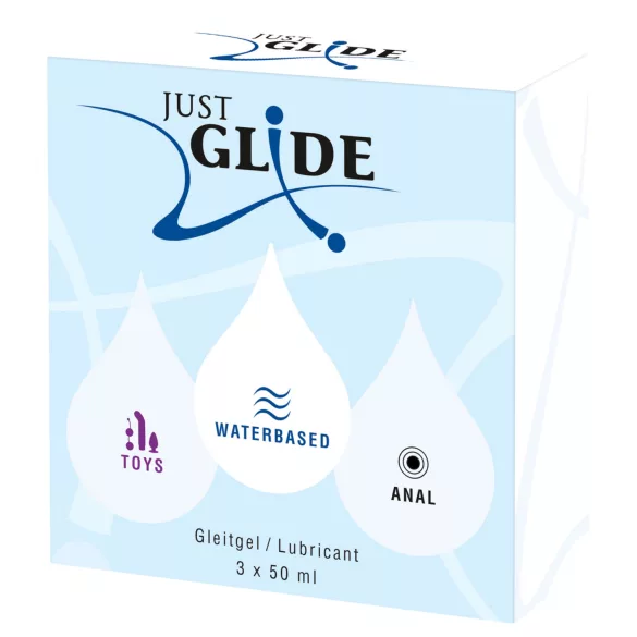 Just Glide - glidecreme sæt - 3x50ml