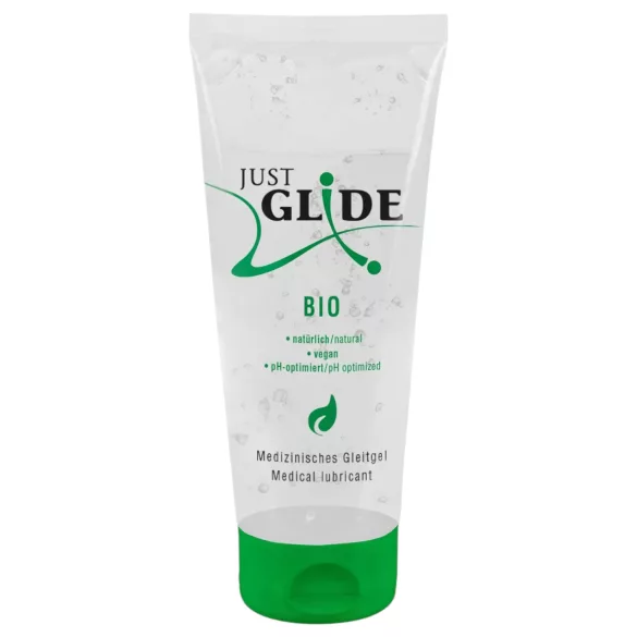 Just Glide Bio - vandbaseret vegansk glidecreme (50 ml) - 200ml