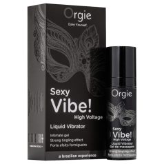   Orgie Sexy Vibe High Voltage - unisex flydende vibrator (15ml)