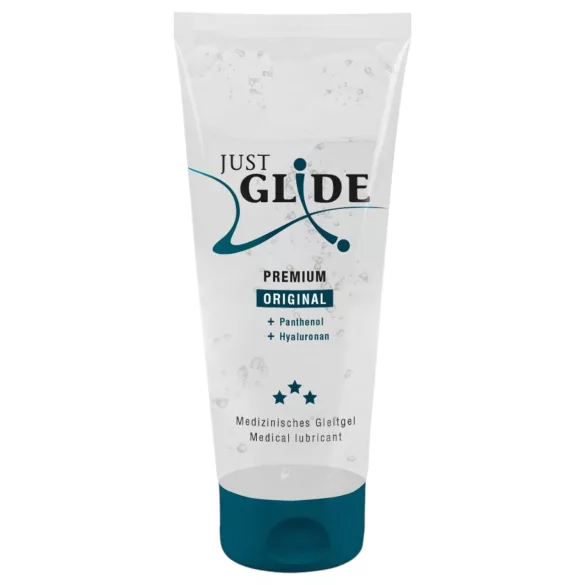 Just Glide Premium Original - vandbaseret glidecreme - vegansk - 200ml