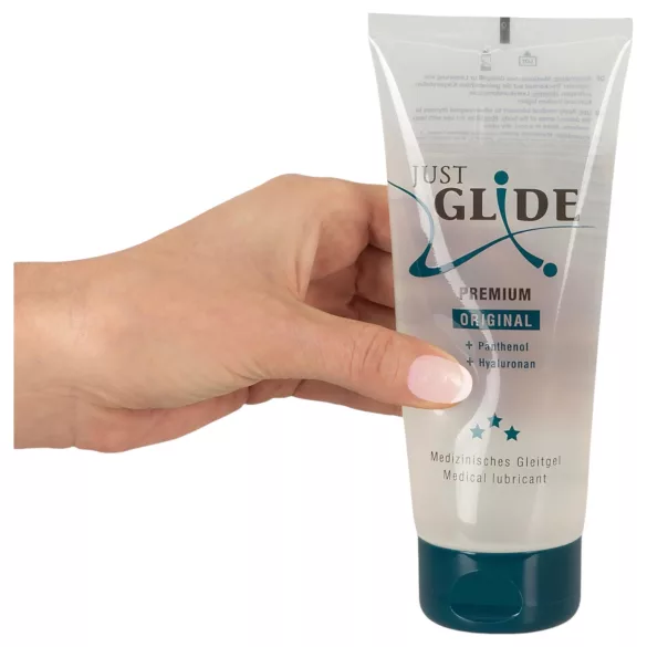 Just Glide Premium Original - vandbaseret glidecreme - vegansk - 200ml