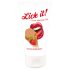 Lick it! - Spiselig 2-i-1 glidecreme - Jordbær (50ml)