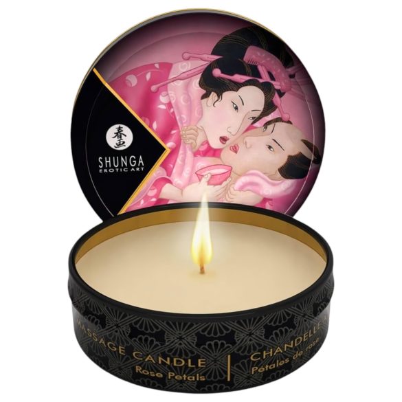 Shunga - Massage Lys - Rose (30ml)