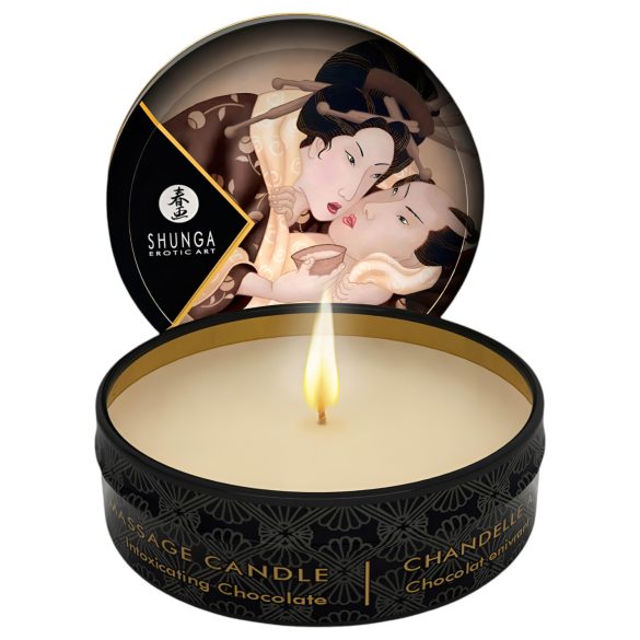 Shunga - massagelys - chokolade (30ml)