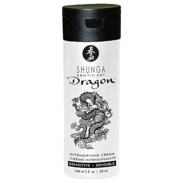 Shunga Dragon Sensitive - intim gel til mænd (60 ml)