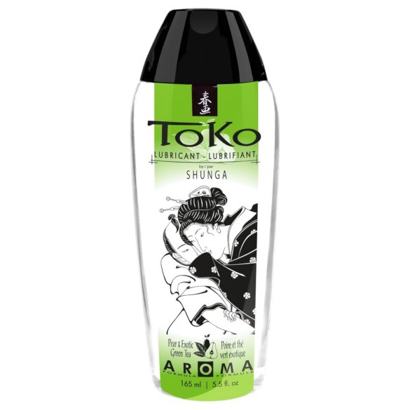 Shunga Toko - vandbaseret glidecreme - pære & grøn te (165 ml)