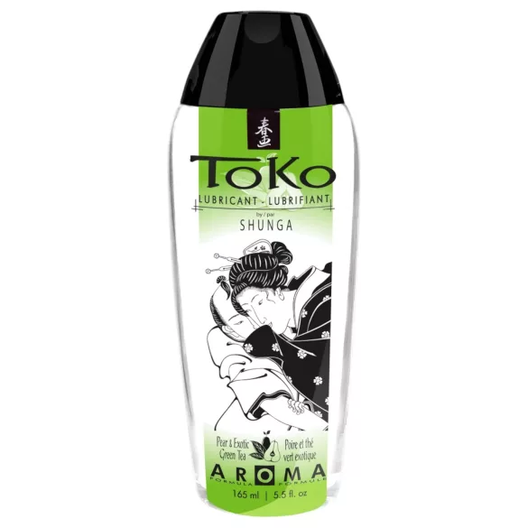 Shunga Toko - vandbaseret glidecreme - pære grøn te (165ml)