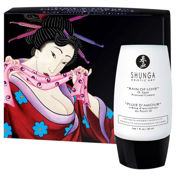 Shunga Rain of Love - G-punktsstimulerende creme til kvinder (30 ml)