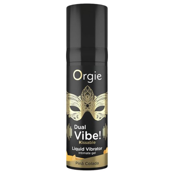 Orgie Dual Vibe! - flydende vibrator - Piña Colada (15 ml)