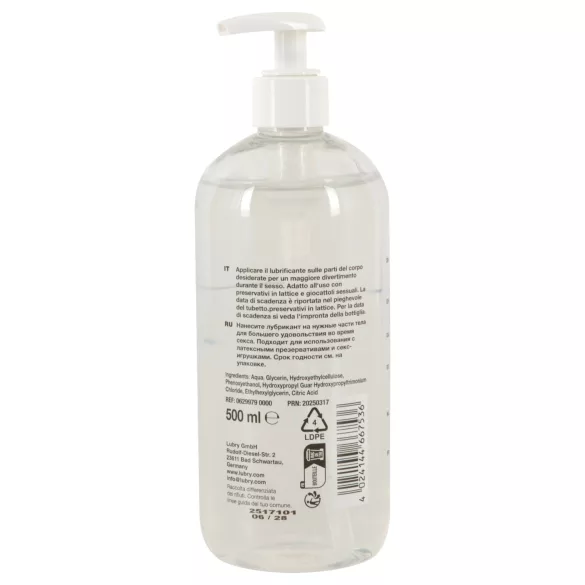 Just Glide Toylube - vandbaseret glidecreme til legetøj (500 ml)