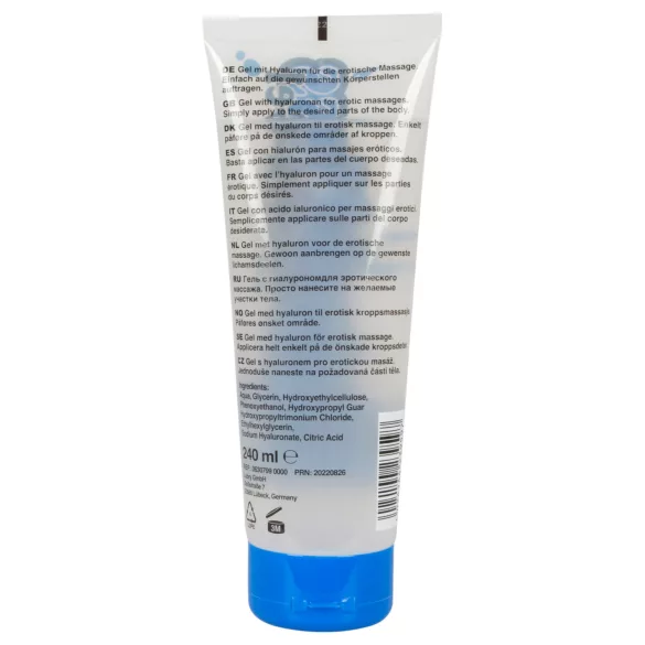 KlatschNass - glidecreme med hyaluron - vandbaseret - 240ml