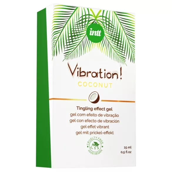 Intt Vibration! - flydende vibrator - kokos (15 ml)
