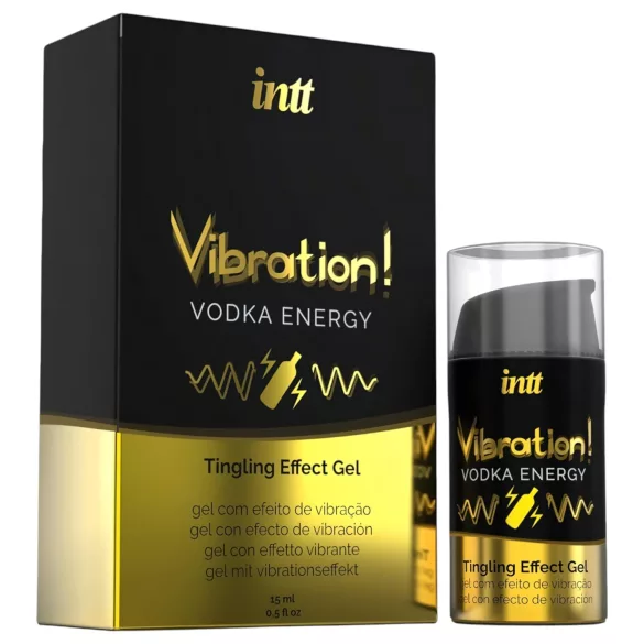 Intt Vibration! - flydende vibrator - Vodka Energy (15 ml)