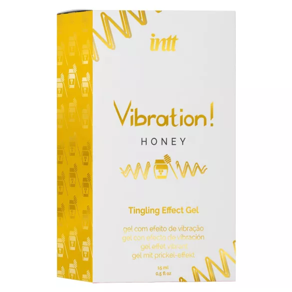 Intt Vibration! - flydende vibrator - honning (15 ml)