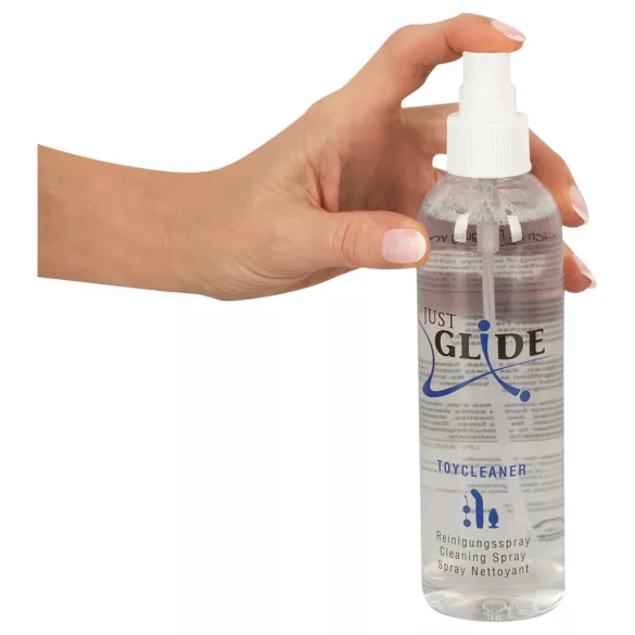 Just Glide - rengøringsspray til sexlegetøj - 250ml