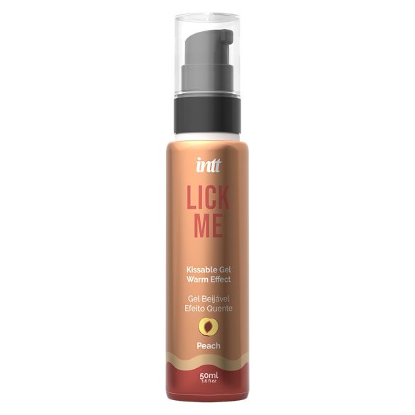 Intt Lick Me - varmende glidegel - fersken (50 ml)