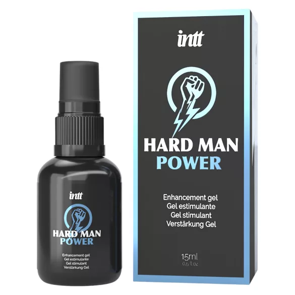 Intt Hard Man Power - stimulerende gel til mænd - 15ml