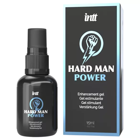 Intt Hard Man Power - stimulerende gel til mænd - 15ml