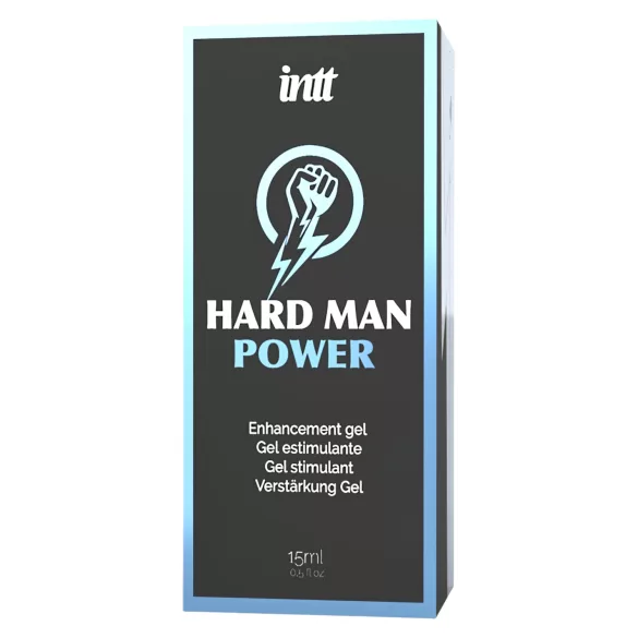 Intt Hard Man Power - stimulerende gel til mænd - 15ml