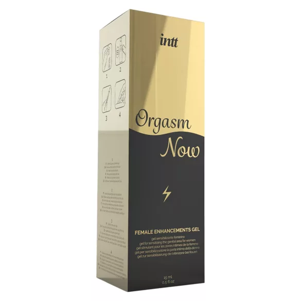 Intt Orgasm Now - klitorisgel til kvinder - intens effekt - 15ml