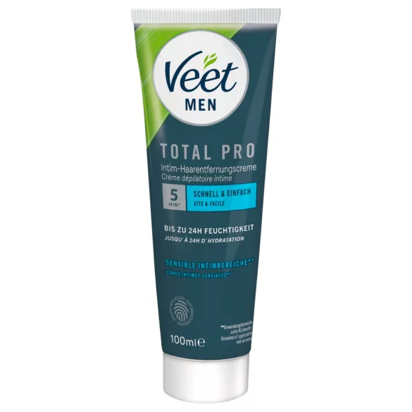 Veet - intim hårfjerningscreme og balsam til mænd (100 ml + 50 ml)