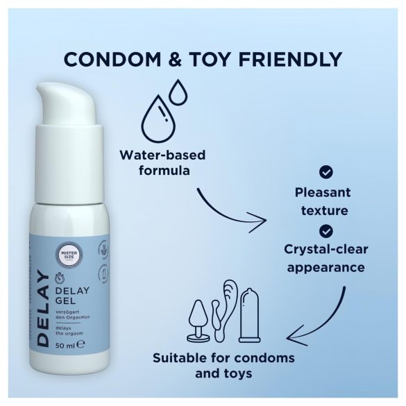 Mister Size - forsinkende gel til udløsning (50ml)