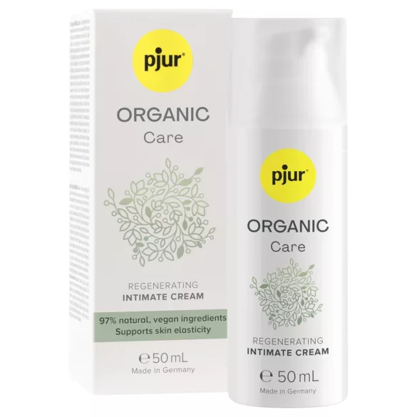 Pjur Organic Care - intim creme - regenererende - 50ml