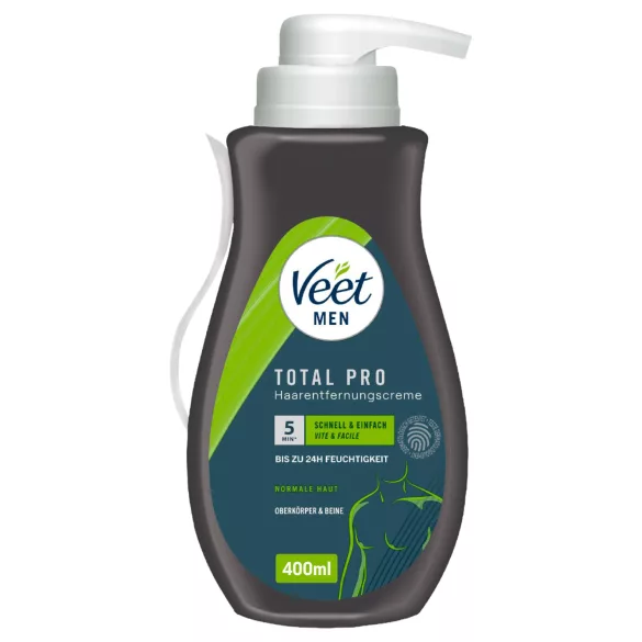 Veet - hårfjerningscreme til mænd - 400 ml