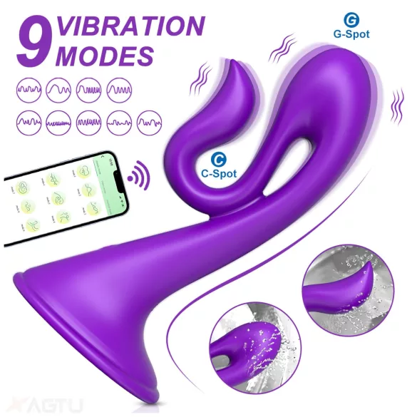 AlvUp - G-punkts vibrator (lilla)