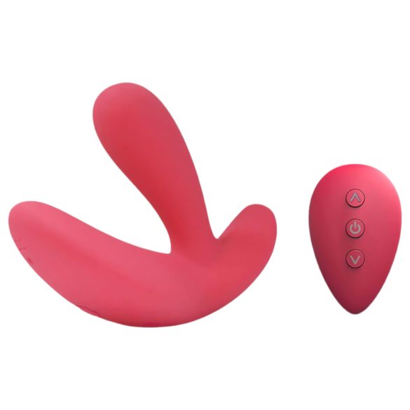 Cotoxo sadel - fjernstyret prostata vibrator (rød)