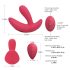 Cotoxo sadel - fjernstyret prostata vibrator (rød)