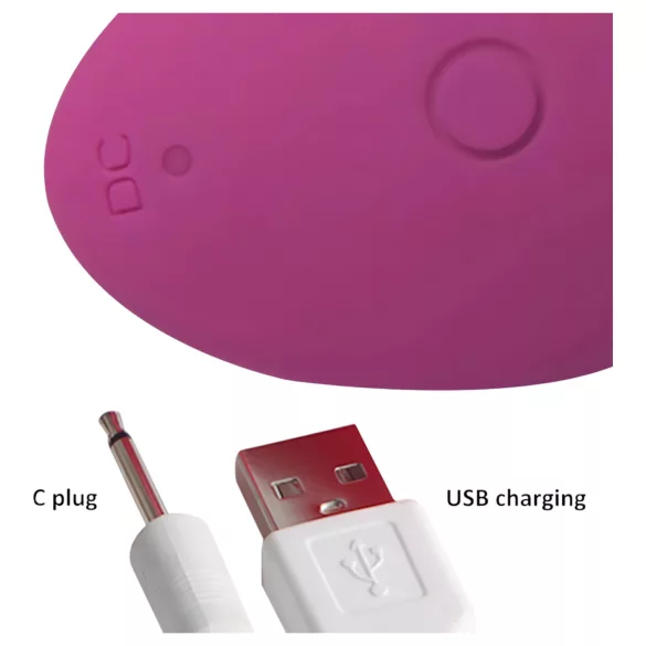 Cotoxo Saddle - prostata vibrator med fjernbetjening - lilla