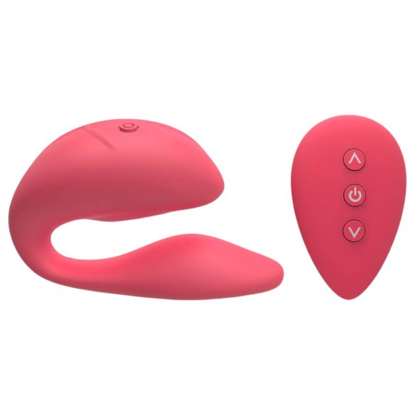 Cotoxo Cupid 2 - Fjernstyret parvibrator (rød)