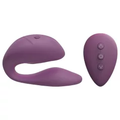 Cotoxo Cupid 2 - parvibrator med fjernbetjening - lilla