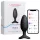 Lovense Hush 2 S - App-styret analvibrator (38 mm, sort)