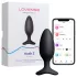 Lovense Hush 2 S - App-styret analvibrator (38 mm, sort)