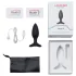 Lovense Hush 2 S - App-styret analvibrator (38 mm, sort)