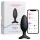 Lovense Hush 2 M - App-styret analvibrator (45 mm, sort)
