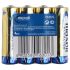 Langvarige AA-batterier (4 stk.)