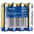 Langvarige AA-batterier (4 stk.)