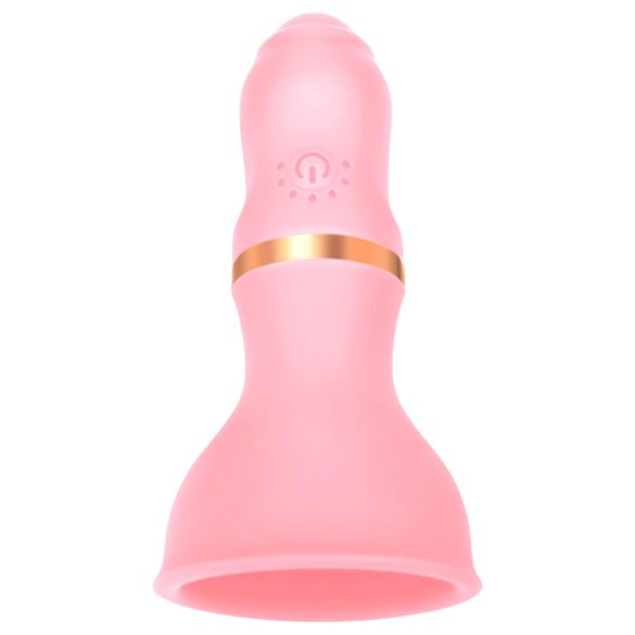 Sunfo - genopladelig brystvibrator (pink)