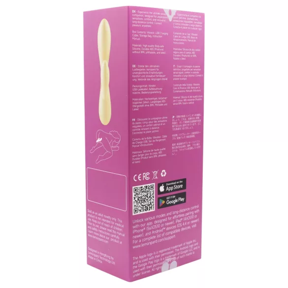 LP Jessica - smart vibrator med klitorisarm (gul)