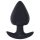 LP Spade - smart, genopladelig, vandtæt anal vibrator (sort)