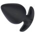 LP Spade - smart, genopladelig, vandtæt anal vibrator (sort)